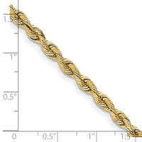 Thumbnail for 14k 3.75mm D/C Silky Quintuple Rope Chain
