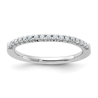 Thumbnail for 14kw 1/6ct. G H I True Light Round Moissanite Band