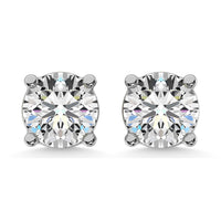 Thumbnail for 14K White Gold 7/8 Ct.Tw. Diamond Stud Earrings