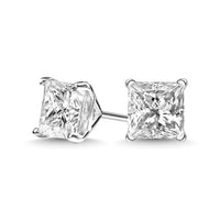 Thumbnail for 14K White Gold 1/2 Ct.Tw. Premium Diamond Stud Earrings