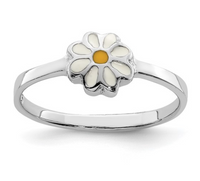 Thumbnail for Daisy Ring and Earrings for Girl SIlver