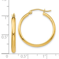 Thumbnail for 14k Polished Hoop Earring