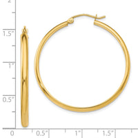 Thumbnail for 14k Polished Hoop Earring