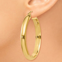 Thumbnail for 14k Round Tube Hoop Earrings