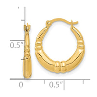 Thumbnail for 14K Polished Hoop Earrings