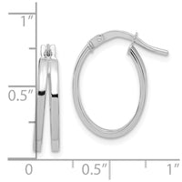 Thumbnail for 14k Polished Double Hoops