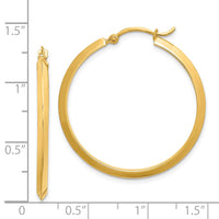 Thumbnail for 14K Polished Hoop Earrings