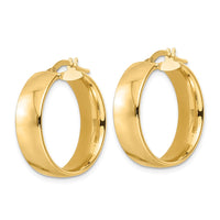 Thumbnail for 14K Polished Hoop Earrings