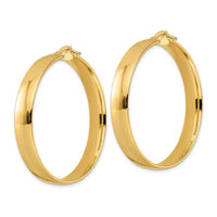 Thumbnail for 14K Polished Hoop Earrings