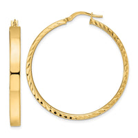 Thumbnail for 14K Polished Hoop Earrings