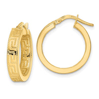 Thumbnail for 14K Polished Hoop Earrings
