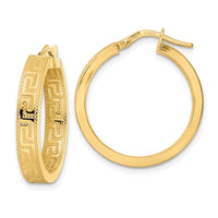 Thumbnail for 14K Polished Hoop Earrings