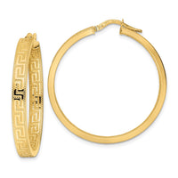 Thumbnail for 14K Polished Hoop Earrings