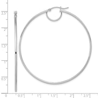 Thumbnail for 14K Polished Fancy Hoop Earrings