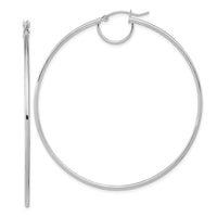 Thumbnail for 14K Polished Fancy Hoop Earrings