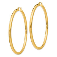 Thumbnail for 14k 4mm Hoop Earrings