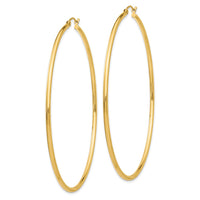 Thumbnail for 14k Lightweight Hoop Earrings