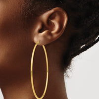 Thumbnail for 14k Lightweight Hoop Earrings