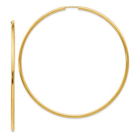 Thumbnail for 14K Endless Hoop Earrings