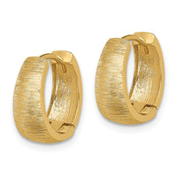 Thumbnail for 14K Textured Hoop Earrings
