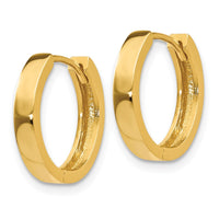 Thumbnail for 14k Round Hinged Hoop Earrings