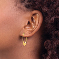 Thumbnail for 14K Polished Hoop Earrings