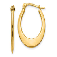 Thumbnail for 14K Polished Hoop Earrings