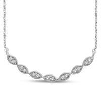 Thumbnail for 14K White Gold 1/6 Ct.Tw. Diamond Stackable Necklace