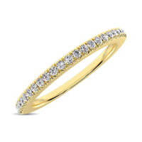 Thumbnail for 14K Yellow Gold 1/6 Ct.Tw. Diamond Stackable Band
