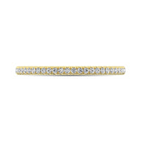 Thumbnail for 14K Yellow Gold 1/6 Ct.Tw. Diamond Stackable Band