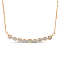 Thumbnail for 14K Yellow Gold 1/5 Ct.Tw. Diamond Stackable Necklace