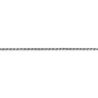 Thumbnail for 14k WG 1.30mm D/C Machine-made Rope Chain