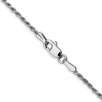 Thumbnail for 14k WG 1.30mm D/C Machine-made Rope Chain
