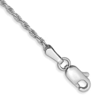 Thumbnail for 14k WG 1.30mm D/C Machine-made Rope Chain