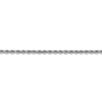 Thumbnail for 14K WG 2.75mm Regular Rope Chain