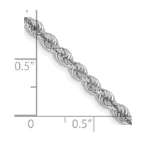 Thumbnail for 14k WG 3.0mm Regular Rope Chain