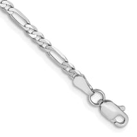 Thumbnail for 14k WG 2.75mm Flat Figaro Chain