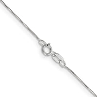 Thumbnail for 14k WG .5mm Box with Spring Ring Clasp Chain