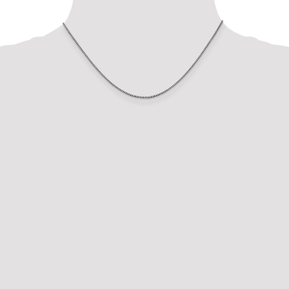 14k WG 1.05mm Box Chain