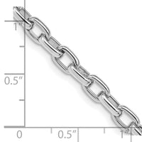 Thumbnail for 14k WG 5mm Fancy Link Chain