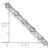Thumbnail for 14k WG 3.5mm Fancy Link Chain
