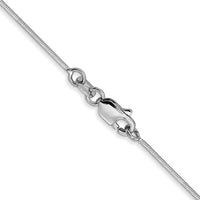Thumbnail for 14k WG .8mm Octagonal Snake Chain