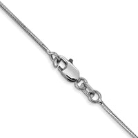 Thumbnail for 14k WG 1.0mm Octagonal Snake Chain