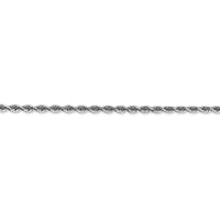 Thumbnail for 14k White Gold 2.75mm D/C Quadruple Rope Chain