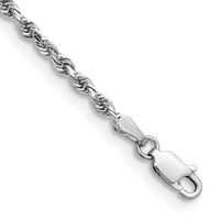 Thumbnail for 14k White Gold 2.75mm D/C Quadruple Rope Chain