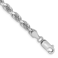 Thumbnail for 14k White Gold 4.5mm D/C Quadruple Rope Chain