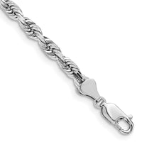 Thumbnail for 14k White Gold 5.0mm D/C Quadruple Rope Chain