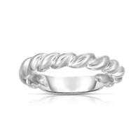 Thumbnail for 14K Gold Thin Twisted Band