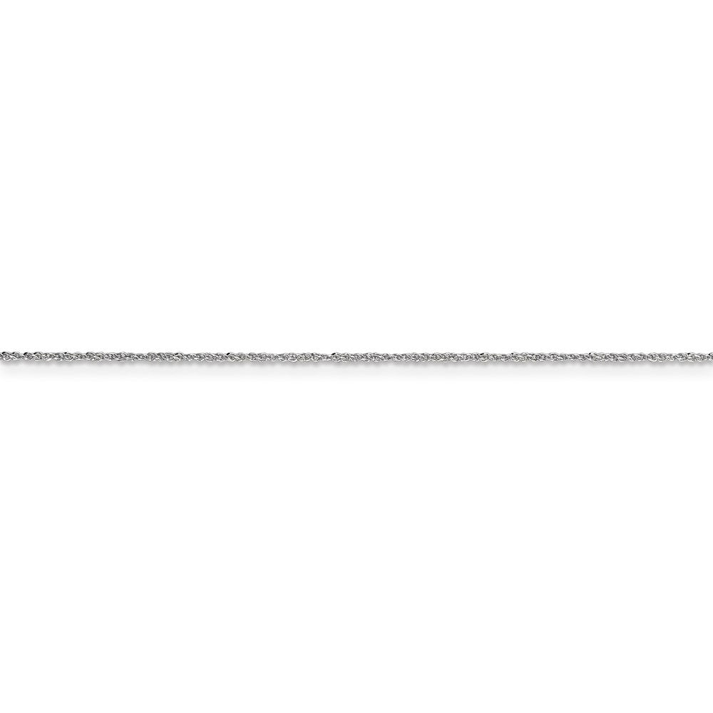 14K White Gold .70mm Ropa Chain