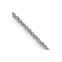 Thumbnail for 14K White Gold 1.1mm Ropa Chain